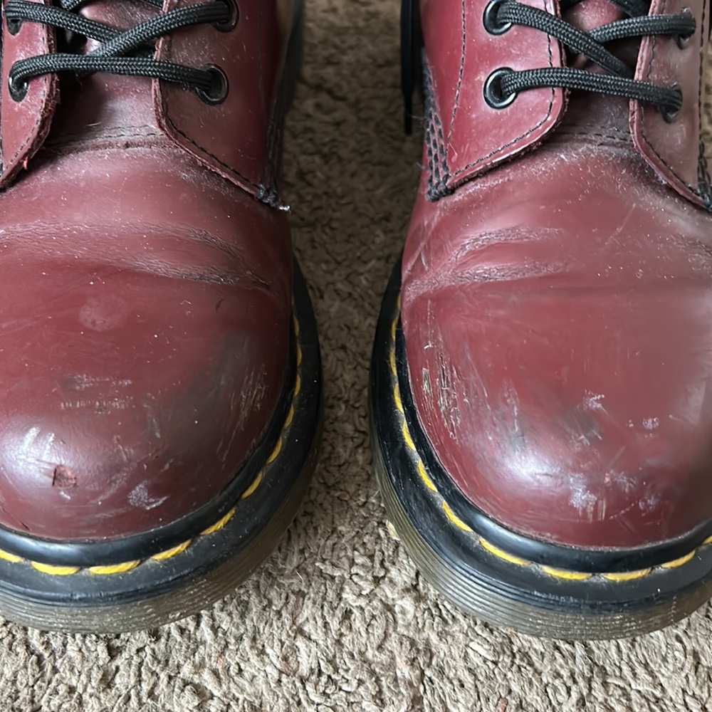 red dr martens - Picture 3 of 7